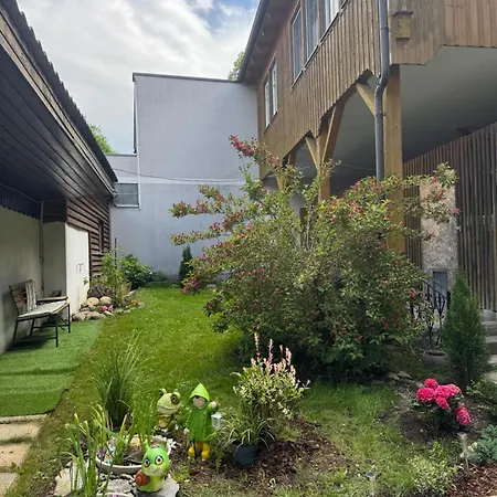 Park Kertes Haz Koezpontjaban Gyoenyoeru Kilatassal Dog Friendly Garden House With A Wonderful View In Centre